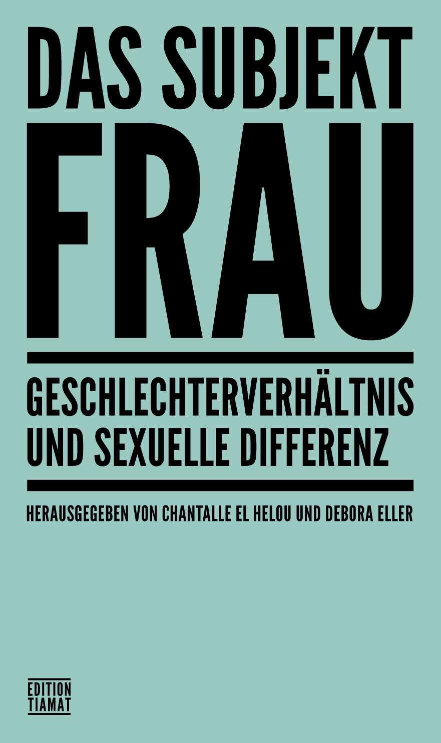 Das Subjekt Frau