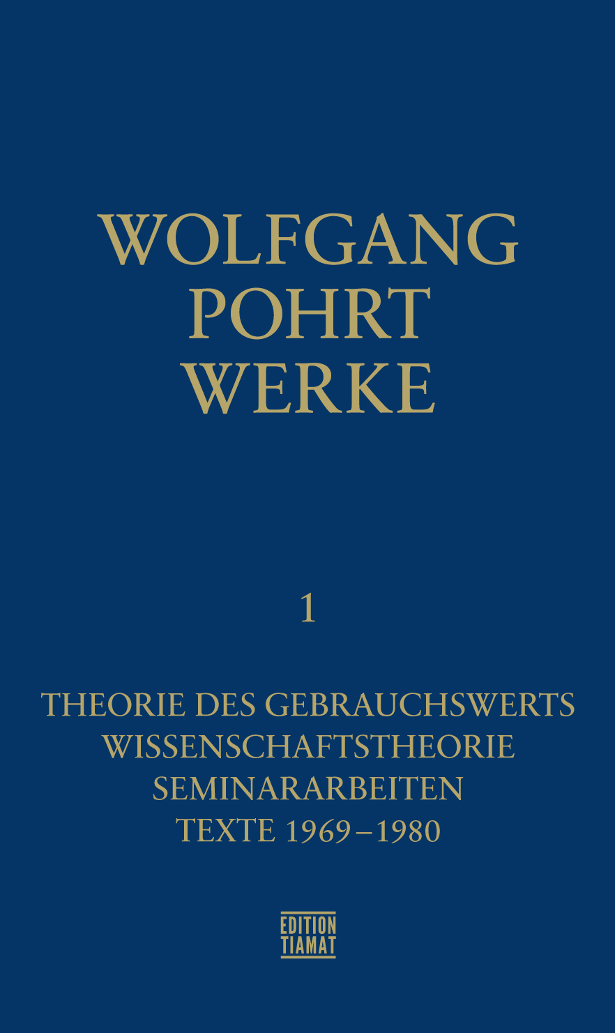 Werke Band 1