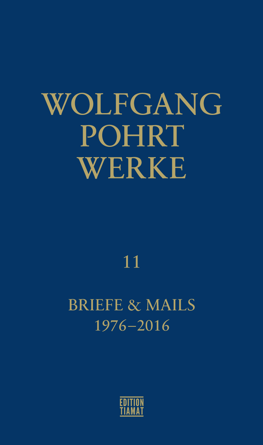 Werke Bd. 11